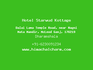 Hotel Starwud Kottage, Dharamshala