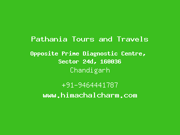Pathania Tours and Travels, Chandigarh