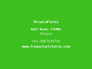 ShimlaPacks, Shimla